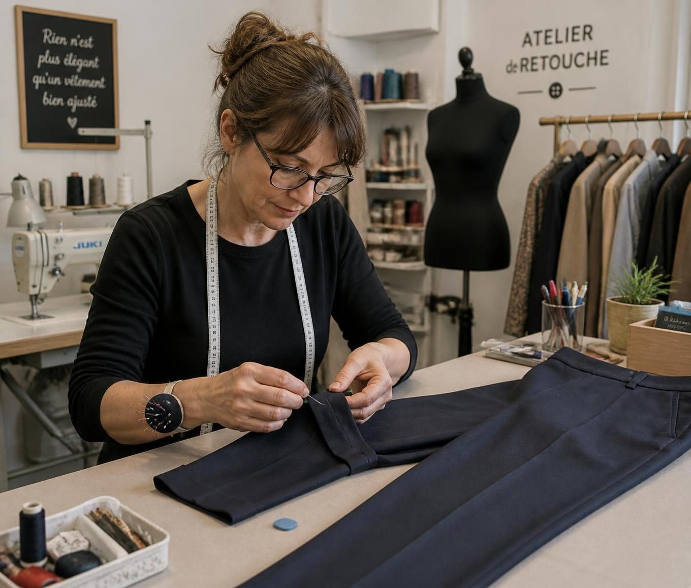 découvrez notre atelier de retouche couture et apprenez à transformer vos vêtements pour leur offrir une seconde vie unique et durable.