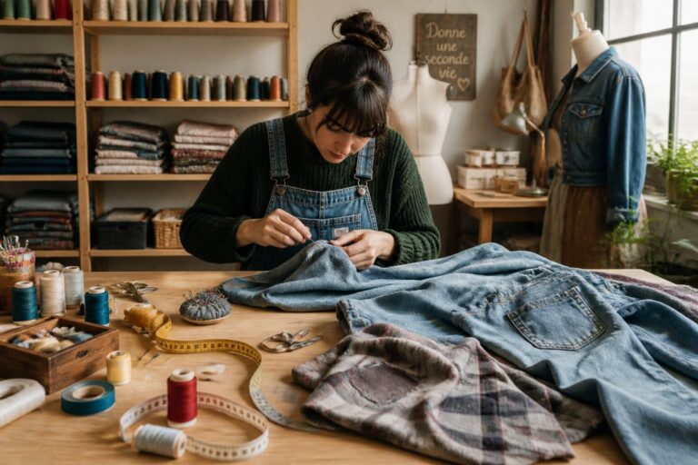 découvrez notre atelier de retouche couture et apprenez à donner une seconde vie à vos vêtements grâce à des techniques simples et personnalisées.