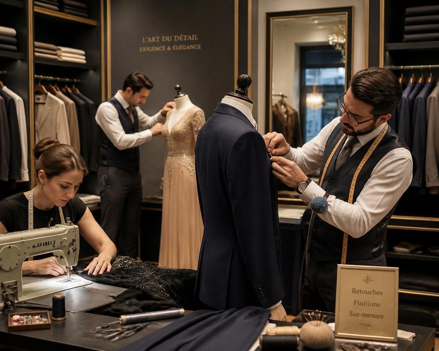 découvrez prestige retouches, votre expert en retouches de vêtements pour un résultat soigné et professionnel qui sublime votre style.