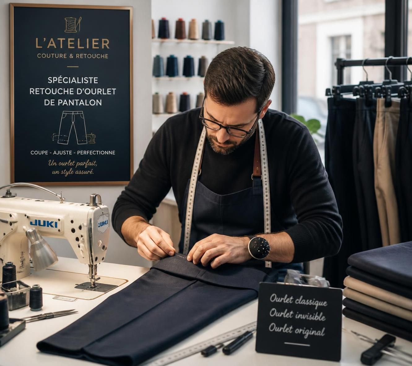 découvrez le prix moyen d'une retouche d'ourlet pour pantalon en 2026 et les facteurs qui influencent ce tarif pour bien préparer votre budget.