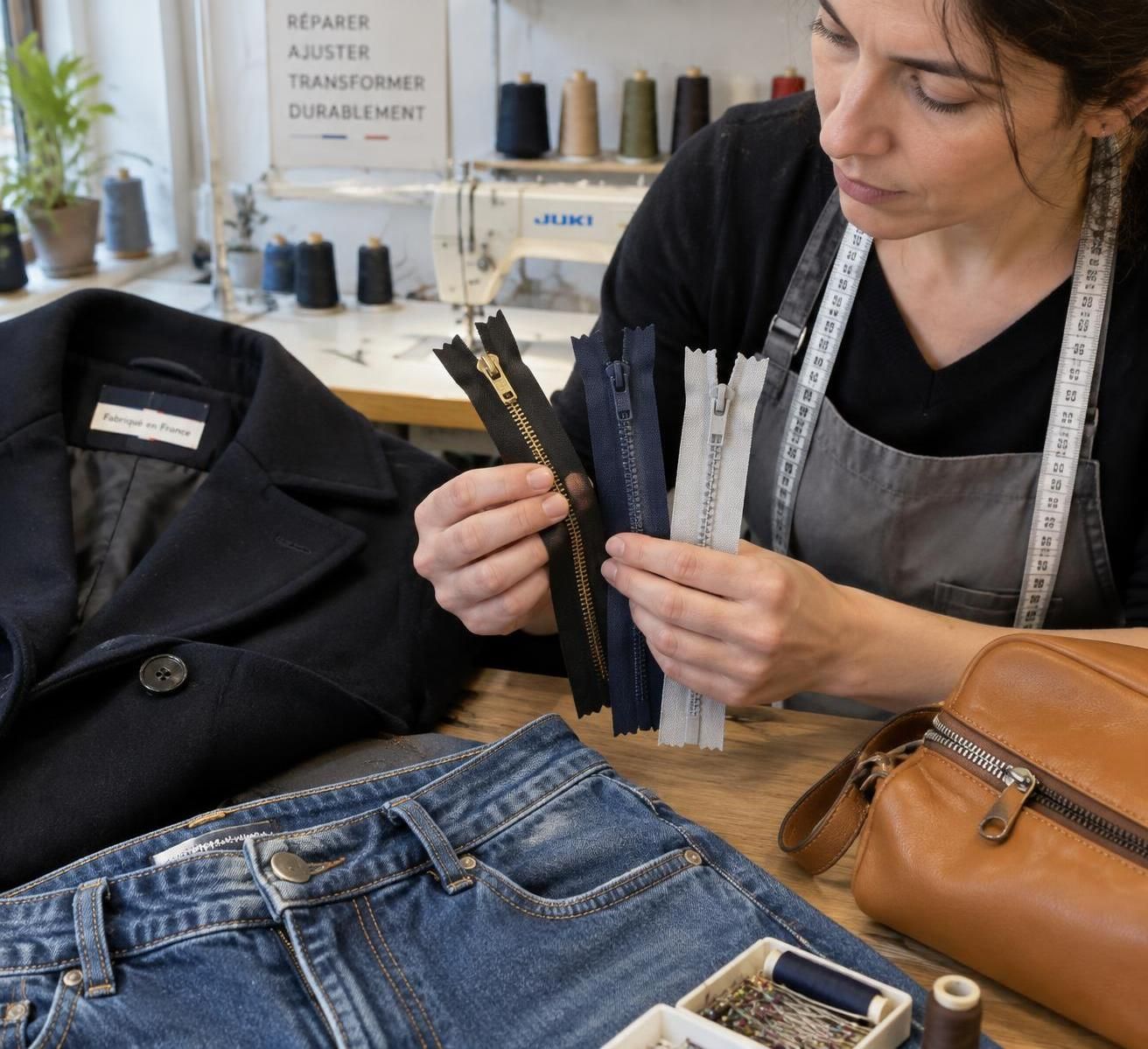 découvrez comment choisir la bonne fermeture éclair et réparer facilement une fermeture bloquée, cassée ou abîmée grâce à nos conseils pratiques.