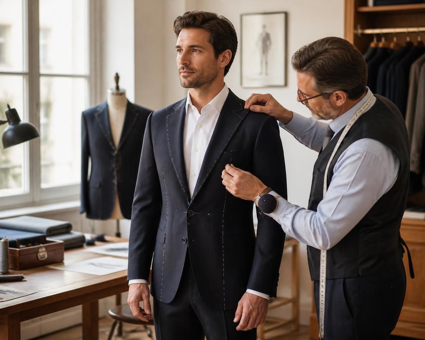 découvrez nos conseils pour choisir un tailleur qui garantit des retouches parfaites et mettra en valeur votre silhouette avec précision.