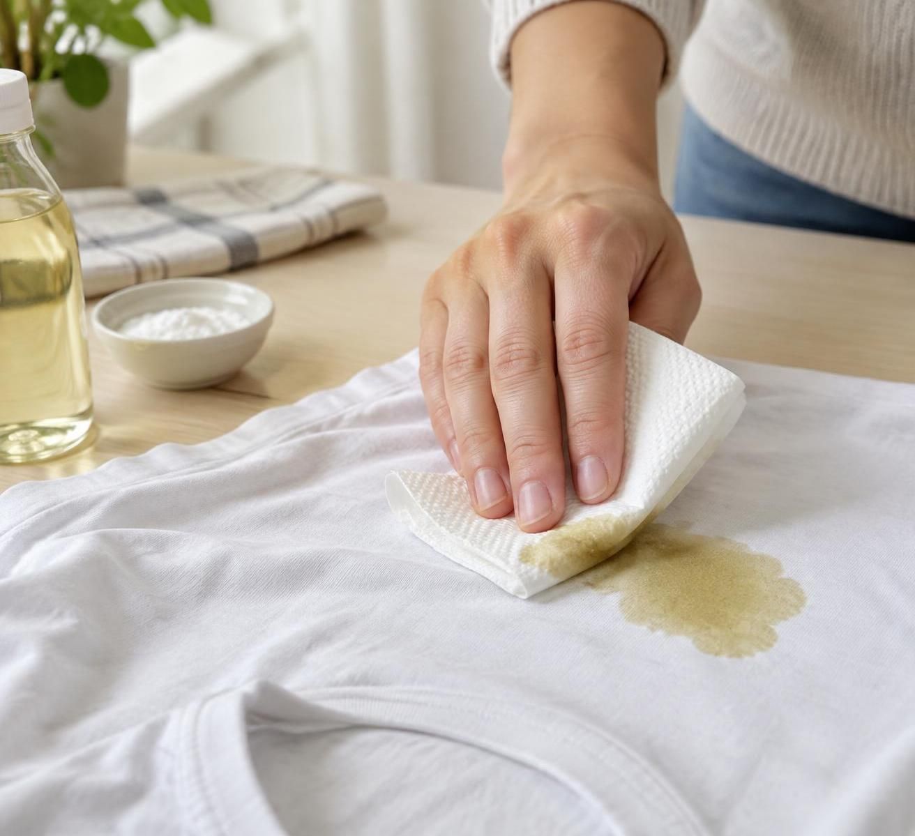 découvrez comment enlever efficacement une tache de graisse selon le tissu, avec des méthodes simples pour nettoyer vos vêtements sans les abîmer.