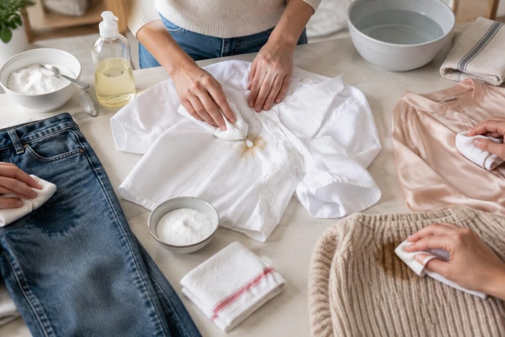 découvrez comment enlever efficacement une tache de graisse selon le tissu, avec des astuces adaptées pour préserver vos vêtements et textiles.