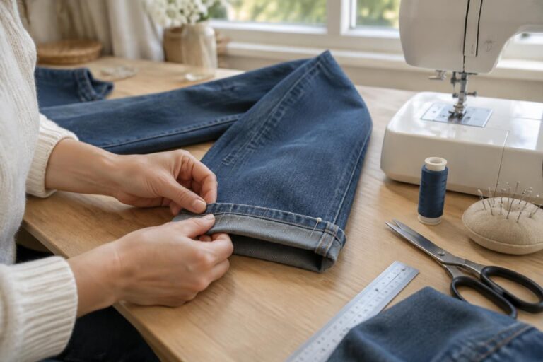 découvrez comment faire un ourlet de pantalon facilement et proprement, avec des étapes simples, les bons outils et des astuces pour une finition soignée.