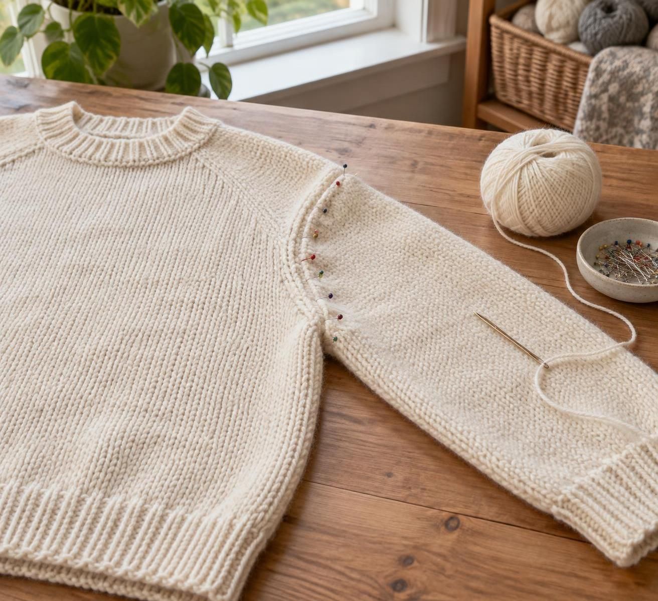 apprenez à réaliser une couture invisible au tricot pour assembler vos pièces proprement et obtenir des finitions discrètes et soignées.