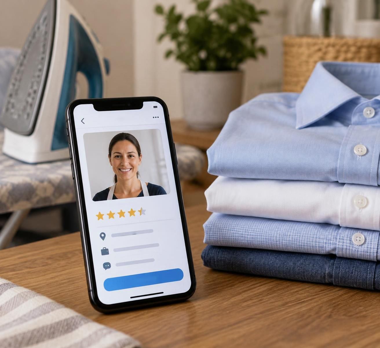 trouvez un service de repassage fiable et rapide près de chez vous : comparez les offres, les tarifs et les avis pour choisir la solution idéale.
