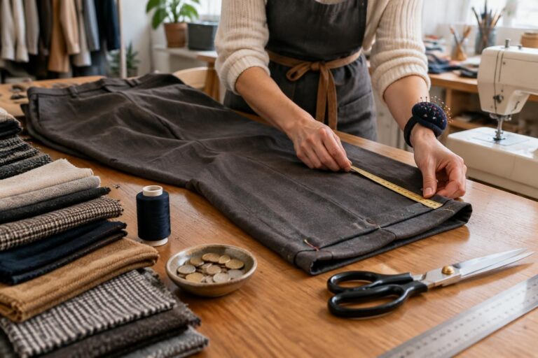 découvrez le prix moyen d’un ourlet de pantalon et les facteurs qui influencent son coût : type de tissu, finition, coupe et retouches nécessaires.